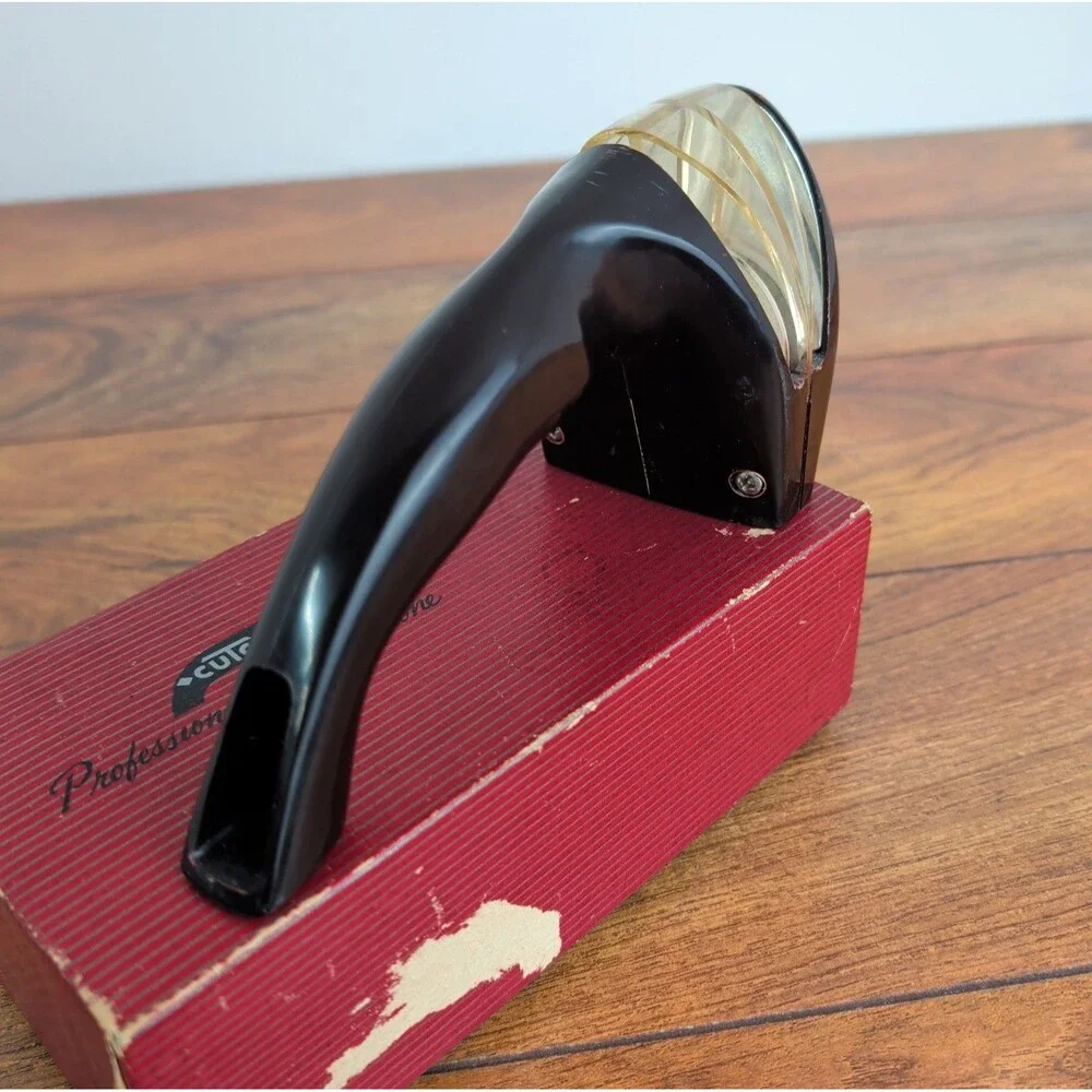 Cutco Knife Sharpener Vintage Hand Held Pull Through Honing Stone Kitchen Tool